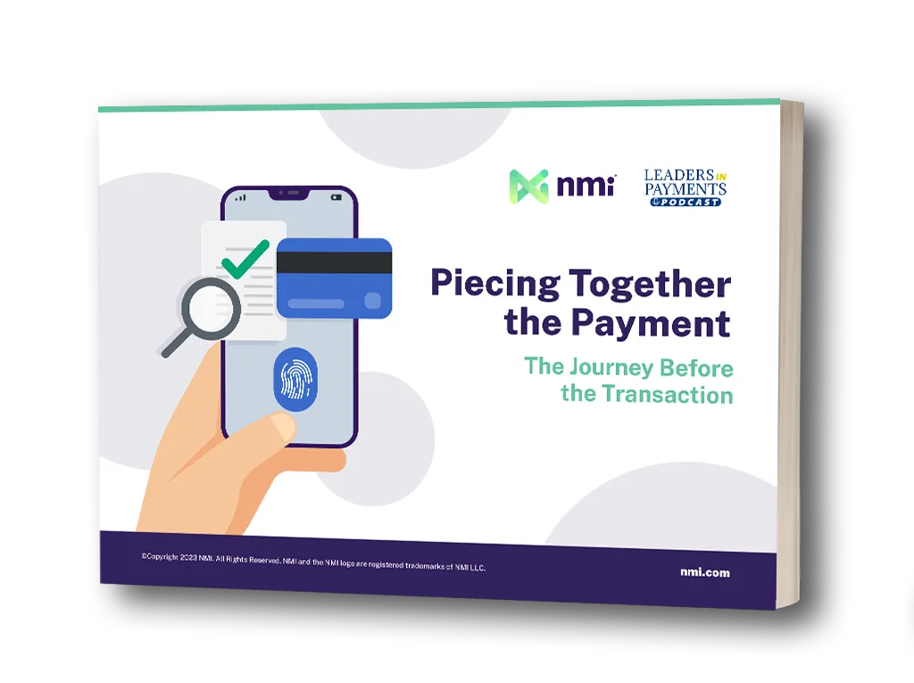 Piecing Together the Payment: The Journey Before the Transaction